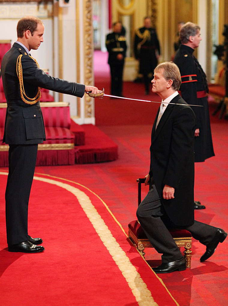 INVESTITURES AT BUCKINGHAM PALACE